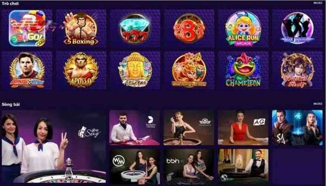 Trò chơi casino trực tuyến được tìm thấy tại EGB99 hấp dẫn, thú vị và đa dạng