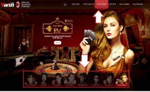 Hàng loạt game bài cá cược hấp dẫn tại sòng Casino Vwin 