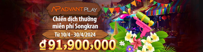 Tham gia sự kiện Songkran để nhận thưởng lớn