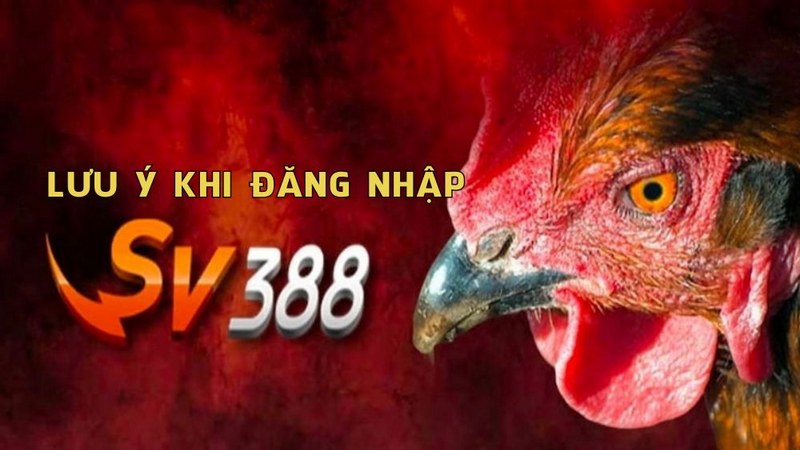 Các lưu ý cần nắm rõ khi người chơi đăng nhập SV388