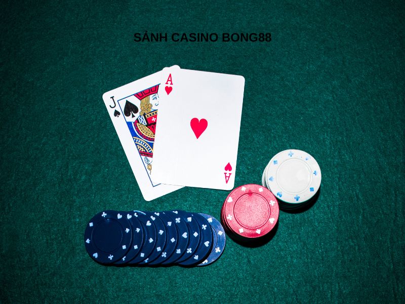 Sảnh casino Bong88